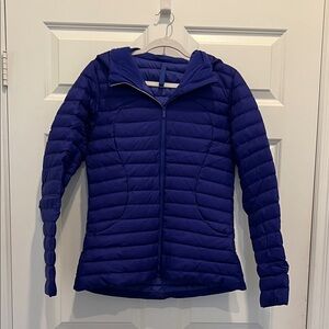 Lululemon Blue Puffer Jacket 8